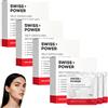 TOPWAL Swiss Power Patch Occhi Con Microaghi, Swiss Power Cerotti Occhi, Idratanti E Rassodanti, Riduce Occhiaie, Borse E Rughe, Patch Contorno Occhi Antirughe Per Una Cura Quotidiana (4 confezione)