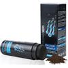 LOPHE Capelli Fibre, Polvere Volumizzante Capelli per Uomo e Donna, Polvere per Capelli Cheratina per Capelli Fibre per il Diradamento dei Capelli(Marrone scuro)