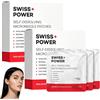TOPWAL Swiss Power Patch Occhi Con Microaghi, Swiss Power Cerotti Occhi, Idratanti E Rassodanti, Riduce Occhiaie, Borse E Rughe, Patch Contorno Occhi Antirughe Per Una Cura Quotidiana (2 confezione)