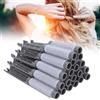 Majatou Self Grip Ceramic Ionic Thermal Hair Rollers, Salone Qualità Capelli Rotoli, 20 Pezzi di Capelli Curling Iron, Capelli Ferro Curling Ferro Fomen Femmine Ragazze Capelli Dressing (Grigio