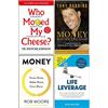 Vermilion/Simon & Schuster UK/John Murra Chi ha spostato il mio formaggio, Money Master the Game, Money Know More Make More Give More, Life Leverage 4 Books Collection Set