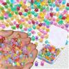 PcvGef 200 mini tartarughe, statuette in resina luminosa, mini tartarughe colorate per decorazioni, micro paesaggio, giardino, feste, casa delle bambole, 11 x 7 mm, scatola trasparente