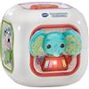 VTech- Cubo Musicale con Suoni sensoriali, Multicolore, Medium, 574103