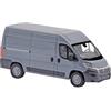 Busch 54602 H0 - Modellino Fiat Ducato, colore: Grigio