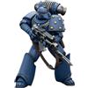 JOYTOY Warhammer 40K Horus Heresy, Ultramarines MKVI Tactical Legionary 1/18 Action Figura, Colleziona E Mostra Modello