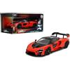 Jada Toys McLaren Senna Fast & Furious - Veicolo pressofuso in scala 1:24, interno dettagliato, cofano apribile, porte e bagagliaio, modellino di auto da collezione per bambini dagli 8 anni in su,