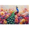 Yarqzhng Puzzle 6000 Pezzi Pavone Puzzle Fiori per Adulti e Tutta la Famiglie Dimensione 179x105cm Confezione di Alta Qualità, Classici Intrattenimento Creativo Divertenti Sfide per Decorazioni Natalizie F-66