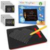 AMFUN Tavolo da Disegno Magnetico, Magico Gioco Magnetico, Lavagna Magnetica per Bambini, da Portare con sé, Bambini Giocattolo Educativo per dai 3 Anni in su (Nero)