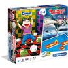 Clementoni - 16083 - Gioco da tavolo - Battaglia Navale & Dama - Made in Italy - gioco di società, board games famiglia - bambini 6 anni+ (versione in italiano)