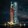 LocoLee Kit di luci a LED per Lego NASA Artemis Space Launch System 10341 (senza modelli solo luce), set di illuminazione creativa accessori compatibili con Lego 10341 (set di luci versione standard)