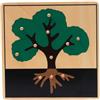 LLTCMYGS Montessori Albero Puzzle, Pannello di educazione della Prima Infanzia, Albero di Legno Puzzle Aiuto didattico