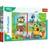 Trefl, Puzzle, La Famiglia Treflik, 100 Elementi, Trefliks divertenti, per Bambini dai 5 anni