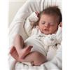 BNNPUU Bambole Reborn Maschio Bambole Reborn Originali Realistiche Reborn Baby Doll 18 pollici Nata di nuovo Bambola Occhi Chiuso Sembra un vero bambino