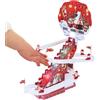 Generisch Babbo Natale scaletta giocattolo - telecomando elettrico con luce a LED e musica | arrampicata elettrica Babbo Natale con illuminazione, per camera da dei bambini, soggiorno