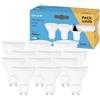 Garza - Confezione da 12 lampadine LED, attacco GU10, luce calda 3000 K, 7 W, 700 lumen. Non dimmerabile.