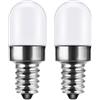 EvaStary Lampadina a LED per frigorifero E14, 1,5W SES E14 piccole lampadine a vite Edison 15W equivalenti, 2700K bianco caldo, lampadine per frigorifero, lampada a sale, macchina da cucire, confezione da 2