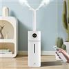 KAUITOPU Umidificatore per stanze grandi, umidificatore con riempimento dall'alto da 16 litri con telecomando Schermo LED Timer 1-12 ore Umidità regolabile Area applicabile 30-100 m²