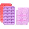homEdge Jumbo Puppy Dog Paw (6 cavità) e osso stampi, food grade silicone antiaderente Dog Treats stampi, stampo in silicone per cioccolato, caramelle, gelatina, cubetti di ghiaccio, Dog Treats