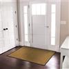 casa pura Tappeto ingresso sotto porta Rhine Beige,Zerbino assorbente lavabile in lavatrice e antipolvere, retro in TPE resistente e antiscivolo, passando sotto la porta 7 mm di spessore, 90 x 150 cm