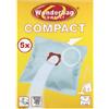 WPRO WB305-MW - Confezione da 5 sacchi Wonderbag Compact