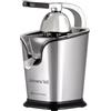Müller Kitchen Muller Kitchen MK-6051 - Spremiagrumi elettrico, 160 W, inox filtrare, con cono in 2 misure con braccio a leva, con braccio a leva