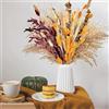LZGS Go Swing Bands Fiori secchi decorativi Bouquet Erba Della Pampas Decorative 40-44 cm di fiori secchi naturali fai da te Ideale per il soggiorno Boho Camera da letto e vasi (LZGSGO-0110)