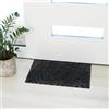 Profolio Zerbino per interni, lavabile e antiscivolo, per interni, tappetino piatto da 1 cm, zerbino per ingresso, porta di casa e corridoio, 30 x 110 cm, dimensioni a scelta