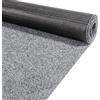 ANRO Tappeto passatoia per interni ed esterni, corridoio, ingresso Oskar, 140 x 80 cm, grigio