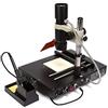 SHIOUCY T862++ Stazione di saldatura a infrarossi, stazione di saldatura premium SMD IRDA saldatrice 800 W Set di saldatura ideale per la scuola Labor Hobbylöten Rework Solder Soldering Station DHL