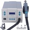Generic Stazione di saldatura - Stazione di rilavorazione digitale a temperatura regolabile da 1000 W con pistola ad aria calda e funzione Smart Sleep per riparazione elettronica