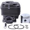 MIGHTY SCAPERS Cylinder Piston Kit 40mm Part di sostituzione per la riparazione del motore Chainsaw Compatibile con 42 44 440T BCF420 DSF 4200 74