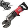 Generic Taglierina idraulica elettrica per cemento armato - Macchina da taglio veloce per barre d'acciaio di diametro 4-16 mm, design portatile per costruzione e decorazione