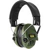 Sordin Pro-X Protezioni acustiche a capsula 75302-X/L-G-S - EN 352 - Cuscino in gel, Cinturino in pelle & capsule verdi