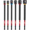 Milwaukee Elettrico - 6 pezzi Shockwave Impact Duty 6 POLLICI Dado Magnetico