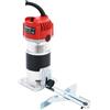 SHZICMY Fresa elettrica per bordi 1/4, fresatrice professionale per legno, fresatrice a mano, fresatrice elettrica, 30000 giri/min, per legno, lavorazione superficiale, 800 W