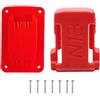BlesConi Per 18V Batteria Stoccaggio Rack Accoppiato con Trapano Organizzatore per Mantenere Ordine Tra Utensili Elettrici Cordless (1 set)