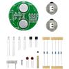 BEAZOOM Kit di saldatura fai da te per principianti Giroscopio LED Consiglio di pratica per l'apprendimento dell'elettronica Facile assemblaggio componenti in legno metallo 3V-5V