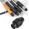 Fafeicy Pinza per Mandrino a Tre Griffe da 8 Mm, Mandrino per Punta da Trapano, Convertitore Adattatore per per Punta da Trapano Utensile Elettrico per Avvitatore Elettrico, Accessori Facili e (Coda