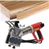 Generic Edge Bander Machine, strumento portatile per la lavorazione del legno da 2000 W con temperatura regolabile 50-610 ℃ e 3 livelli di velocità per sigillare bordi dritti e curvi
