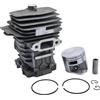 MIGHTY SCAPERS Pistone di cilindro di sostituzione per riparazione del motore Chainsaw Compatibile con MS251 MS 251C MS 256C-2Mix MS 2501Z