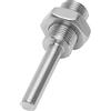 Tomvorks Mandrino per Tornio per Legno Resistente in Lega di Zinco Mandrino di Serraggio Precisione Mini Tornio in Metallo (Biella)