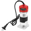 Qussse Fresa elettrica per legno, 800 W, 30000 giri/min, diametro di taglio 6,35 mm, fresa con una sola mano per fai da te, artigiani, lavorazione di mobili