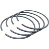 MIGHTY SCAPERS Piston Ring Replazione Part per la riparazione del motore Chainsaw Compatibile con G3800 3800 35CC CS-350WES CS350T YD38 T200