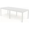 Ipae Progarden Ipae Tavolo Indo Bianco Allungabile In Resina 150/220x90x72cm