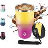 JAPORIA Tazza Termica 600ml 20oz, Termos Caffè con Doble Pared Reutilizable, Tazza da Viaggio per Caffe, Borraccia Termica in Acciaio Inox, sin BPA, Bicchiere Termico para Viajes, Oficina, Deporte, Escuela