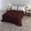 Italian Bed Linen Trapunta Invernale WaterWashed Matrimoniale 250x250 cm, Made in Italy, Piumone Imbottito 300gr, Coperta Lavabile NO STIRO - colore BORDEAUX