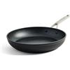 KitchenAid Forged Hardened Aluminium Padella antiaderente in Alluminio Forgiato anodizzato, Senza PFAS, Ceramica antiaderente, 28 cm, induzione, adatto al forno, lavabile in lavastoviglie, nero