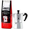 Bialetti Moka Express, Caffettiera in Alluminio da 2 Tazze + Perfetto Moka, Caffè Macinato Gusto Classico da 250 gr
