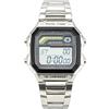 lvifloae Digital Sports Watch Outdoor in acciaio inossidabile cinghia LED Display digitale orologio elettronico orologio sportivo per esterni per donne cinghia d'acciaio nero (Silberstahlgurt)