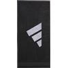 adidas Unisex - Adulto Performance Towel Large Towel, black/white, One size